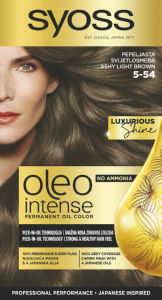 Barva za lase Syoss, Oleo Intense, Ashy Light Brown, 5-54