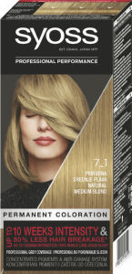 Barva za lase Syoss, 7 – 1, Natural Medium Blond