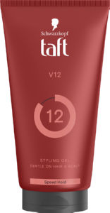 Gel za lase Taft, Looks V12 Power, 150 ml