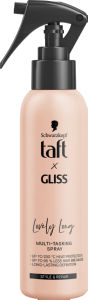 Sprej Taft x Gliss, za oblikovanje in nego dolgih las, Lovely Long, 200 ml