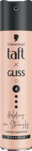 Lak za lase Taft x Gliss, Holding Me Strongly, 250 ml