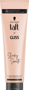 Krema za lase Taft x Gliss, Sleeky Smooth, 150 ml