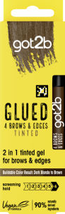 Gel za oblikovanje obrvi GOT2B, Brows & Edges, brown, 16 ml