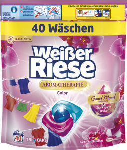 Pralni prašek Weisse Riese, kapsule, Orchid Color, 40 pranj