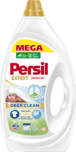 Pralni prašek Persil gel, Expert Sensitive, 80 pranj, 3,60 l