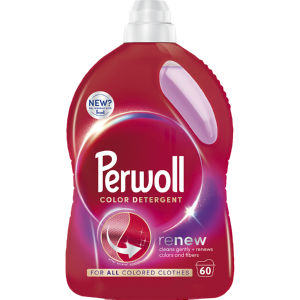 Pralni prašek Perwoll gel, Renew Color, 60 pranj, 3 l