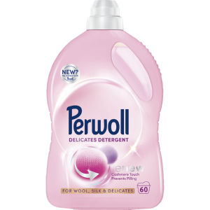 Pralni prašek Perwoll gel, Wool, 60 pranj, 3 l