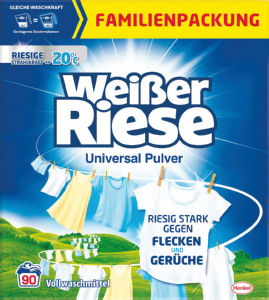 Pralni prašek Weisser Riese, Universal Pwd, 90 pranj, 4,5 kg
