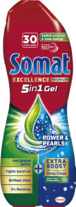Detergent Somat, gel, Duogel Greasecutting, 30 pranj, 1,08 l