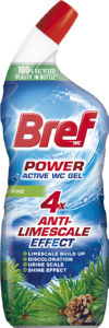 Čistilo Bref, WC gel, Power Active Pine, 750 ml