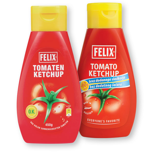 Ketchup Felix, blagi, 450 g