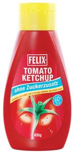 Ketchup Felix, brez doda.sladkorja, 435 g