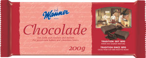 Čokolada Manner, jedilna, 200 g