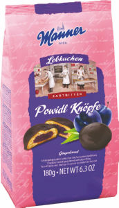 Kolački Manner, sliva, 180 g