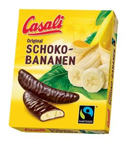 Desert Casali banane, čokoladne, 150 g