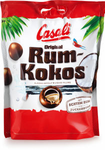 Bonboni draže Casali, rum kokos, 175 g