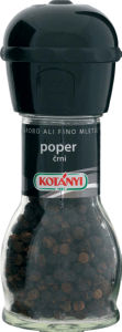 Črni poper, cel, mlinček, Kotányi, 36 g