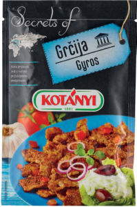 Mešanica začimb za gyros, Kotányi, 35 g