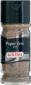 Črni poper, mlet, Kotányi, 50 g