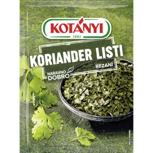 Koriander, rezani listi, Kotányi, 6 g