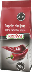 Mleta dimljena ostra paprika, Kotányi, 50 g