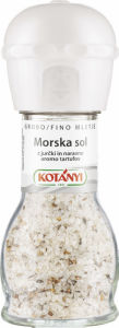Sol morska Kotanyi, z jurčki in naravno aromo tartufov, 90 g