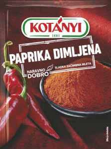 Dimljena mleta paprika, Kotányi, 25 g