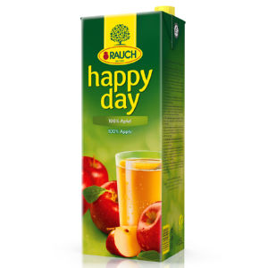 Sok Rauch Happy Day, 100 % jabolko, 1,5 l