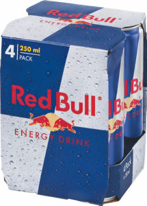 Energijska pijača Red Bul, 4 x 0,25 l
