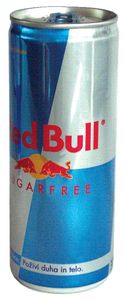 Enegijska pijača Red Bull, sugarfree, s sladili, 0,25 l