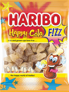 Bonboni Haribo, Happy Cola, kisli, 100 g