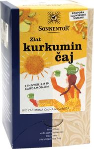 Čaj Bio kurkumin, zlat, 36 g