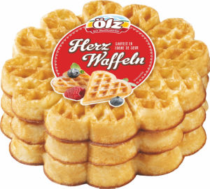 Vaflji Ölz, srček, 165 g