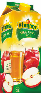 Sok Pfanner, jabolko, 2 l