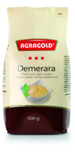 Sladkor rjavi Agragold, Demerara, 500 g