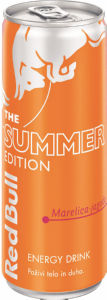 Energijska pijača Red Bull, Summer, marelica in jagoda, 0,25 l