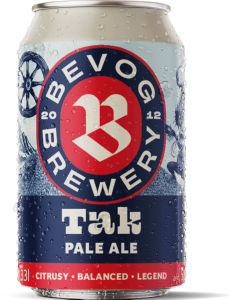 Pivo Bevog, Tak Pale ale, pločevinka, alk.5,5 vol%, 0,33 l