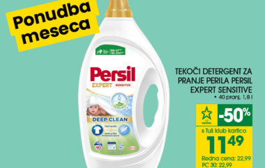 Tuš družina: Persil za člane Tuš družine kar 50 % ceneje! 