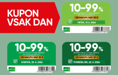 10-99 % D*NAR nazaj ZDAJ v petek IN soboto IN ponedeljek