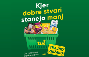 Sledite oznaki TRAJNO ZNIŽANO in prihranite