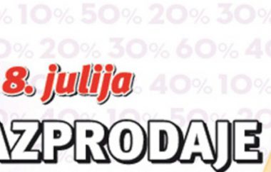 Poletne razprodaje bodo poskrbele za dvig temperatur tudi v Planetih Tuš