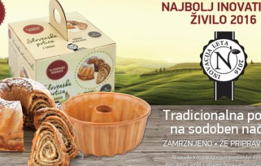 Slovenska potica Slovenske dobrote najbolj inovativno živilo leta