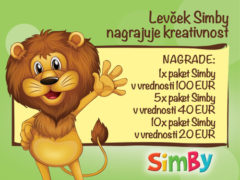 Levček Simby nagrajuje kreativnost